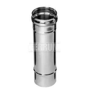 Дымоход 0,5м (304/0,8мм) D 150 Ferrum